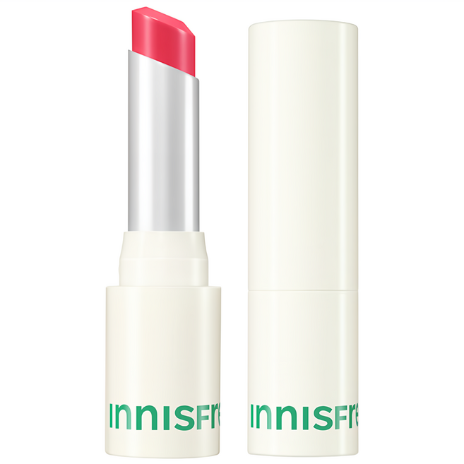 INNISFREE 台灣公司貨 晨露光透水感唇膏, 1個, 04 草莓牛奶