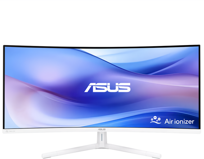 ASUS 華碩 100Hz 護眼螢幕, VU34WCIP-W, 34吋