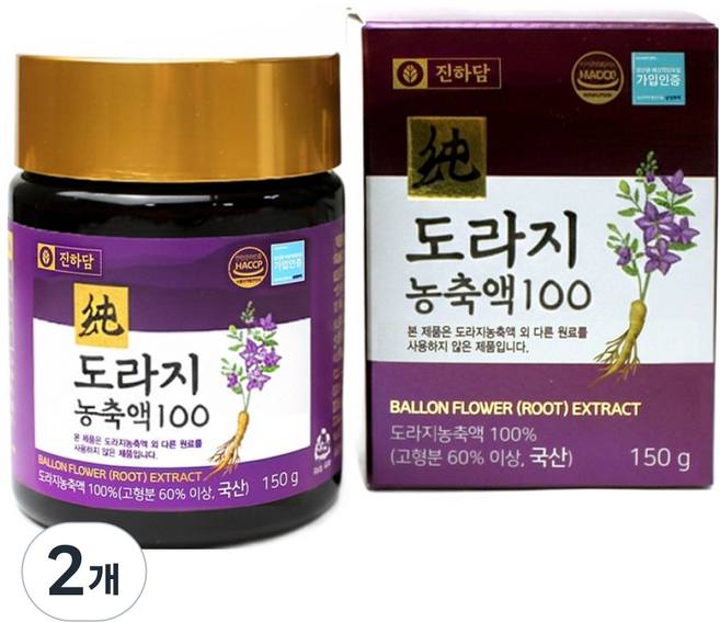 韓國產桔梗濃縮液100, 2個, 150g