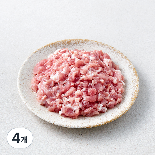 한돈 뒷다리 다짐용 (냉장), 500g, 4개