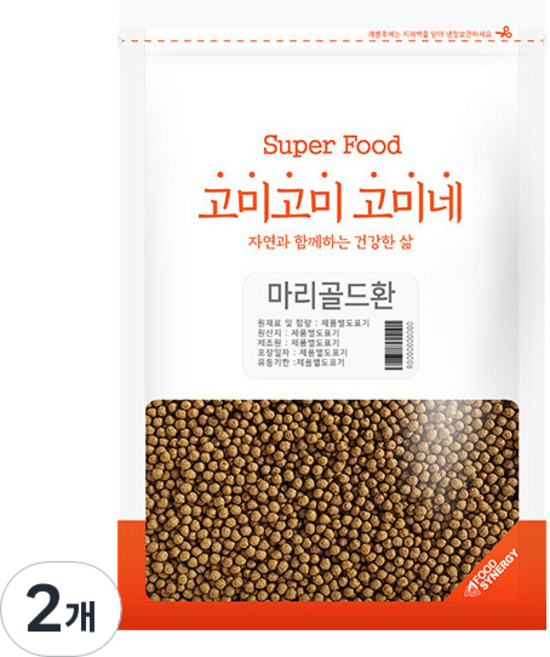 고미네 마리골드환, 2개, 300g