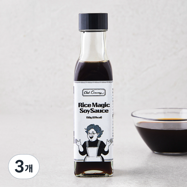 얌이밀 맛간장, 150g, 3개