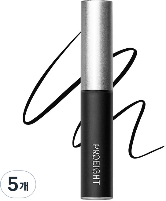 프로에잇 리퀴드 디파인 라이너 2.5ml, 01 딥블랙, 5개