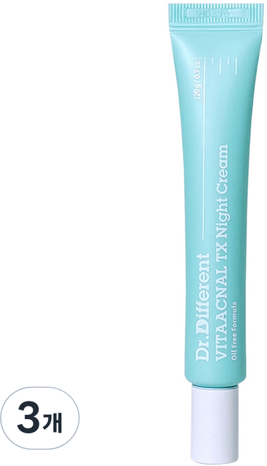Dr.Different Vita-Arcnal TX 夜間乳霜, 20g, 3個