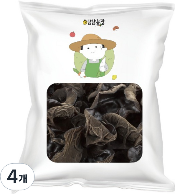 農場 Q彈乾木耳, 400g, 4個