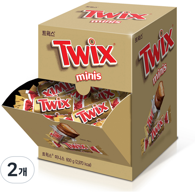 트윅스 미니스 픽앤믹스, 600g, 2개