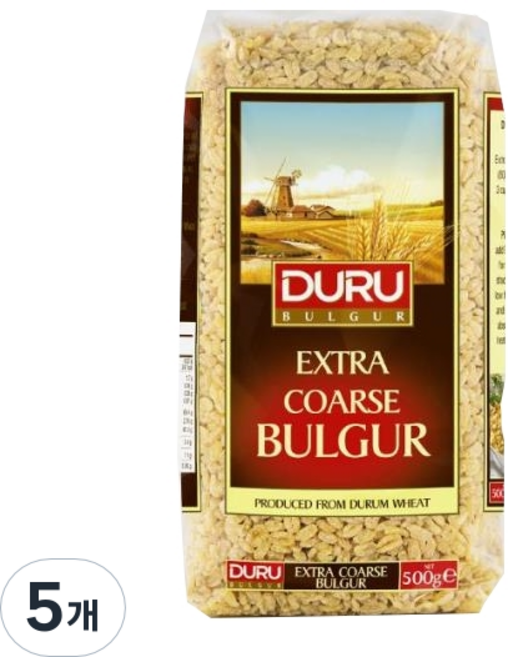 DURU 불굴 엑스트라 코스 불굴, 500g, 5개