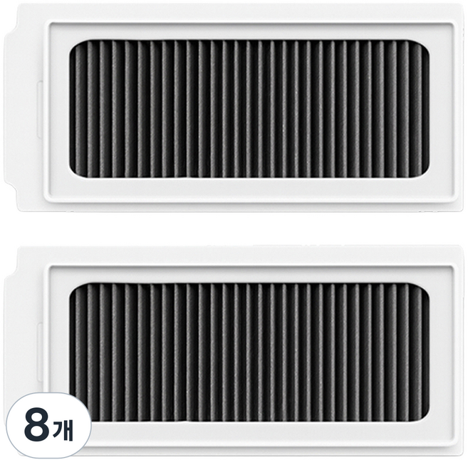 WonderfulPlace 相容 Ecovacs N30 Pro Omni 替換濾網, 8個, 單一商品