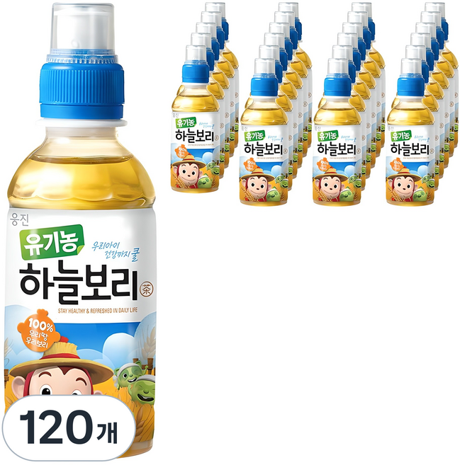 하늘보리 유기농 액상차, 200ml, 120개, 보리차