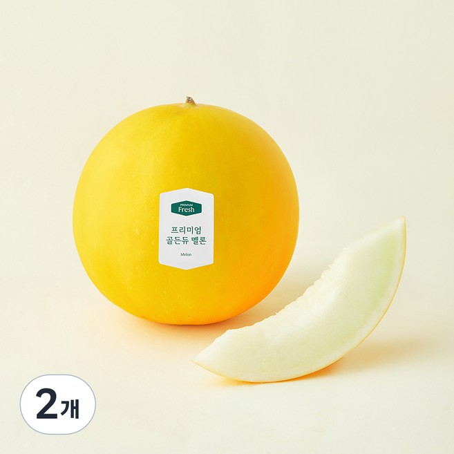 프리미엄 골든듀 멜론, 1.7kg, 2개