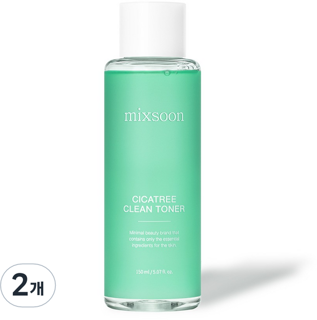 믹순 시카트리 클린 토너, 150ml, 2개