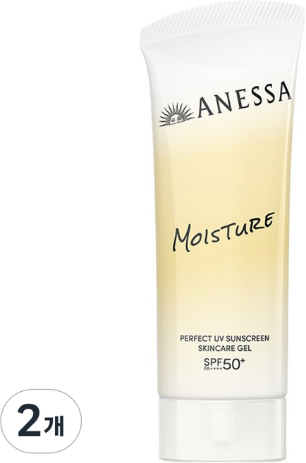 아넷사 퍼펙트 유브이 선스크린 스킨케어 젤 NB SPF50+ PA++++, 90g, 2개