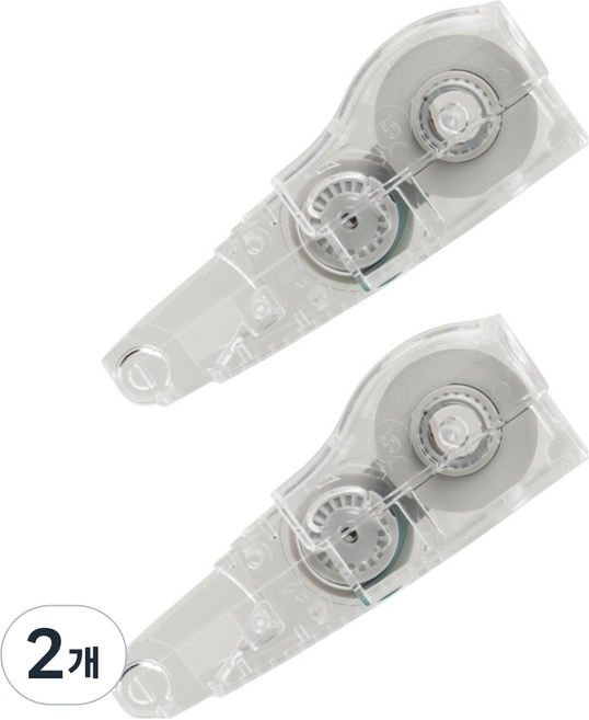 플러스 수정테이프 리필 WH-605R 2p, 그레이, 2개