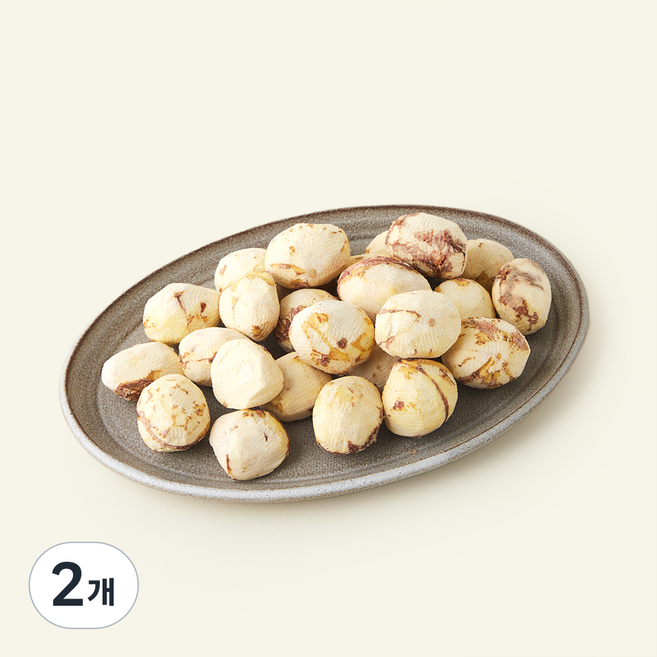 속껍질 깐밤 알밤 중, 2개, 500g