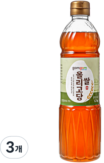 곰곰 쌀올리고당, 1.2kg, 3개