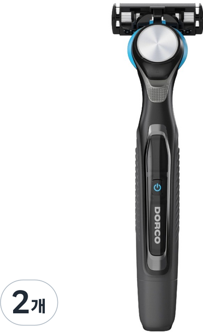 PACE 도루코 3D 모션 파워 면도기, 1개입, 2개