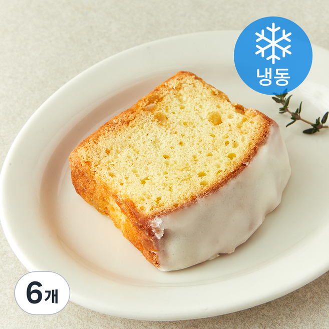 스노브 시트롱파운드 (냉동), 50g, 6개