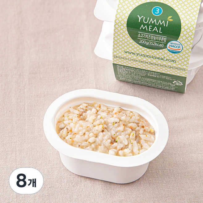 얌이밀 후기 3단계 만12~14개월 이유식, 100g, 8개, 혼합맛(소고기/치즈/양송이버섯) - 쿠팡