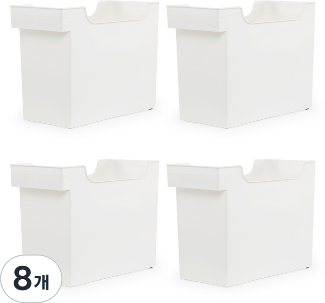 홈앤하우스 다용도 펜트리 수납 바스켓 대, 단일  색상, 8개