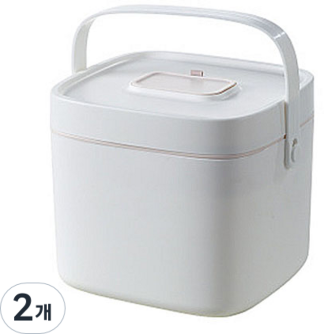 가정용 휴대용 구급상자 구급함 화이트 대형, 2개