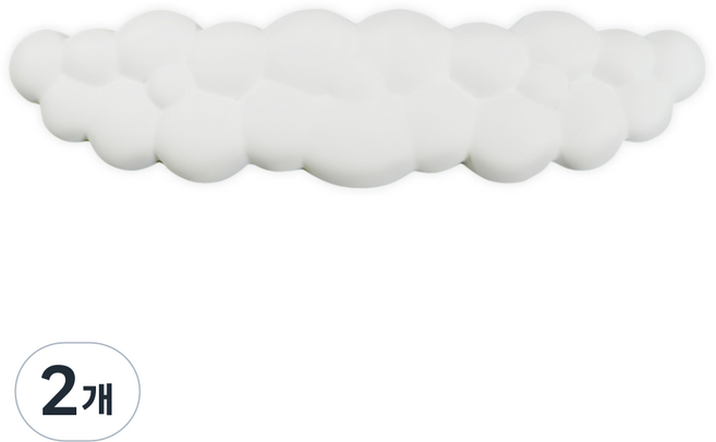 큐센 구름 팜레스트, 화이트, 2개