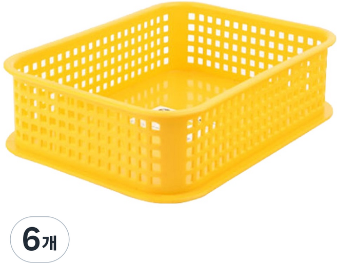 하나스포츠 멀티 바구니 바스켓 미니 학교 교구 수납 A4 B5 A3 서랍 사물함 4호, 6개