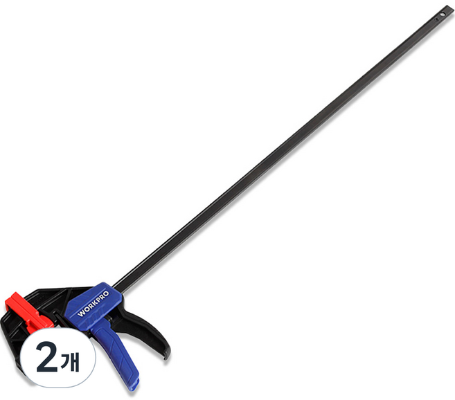 워크프로 퀵 F타입 클램프 600mm, 2개