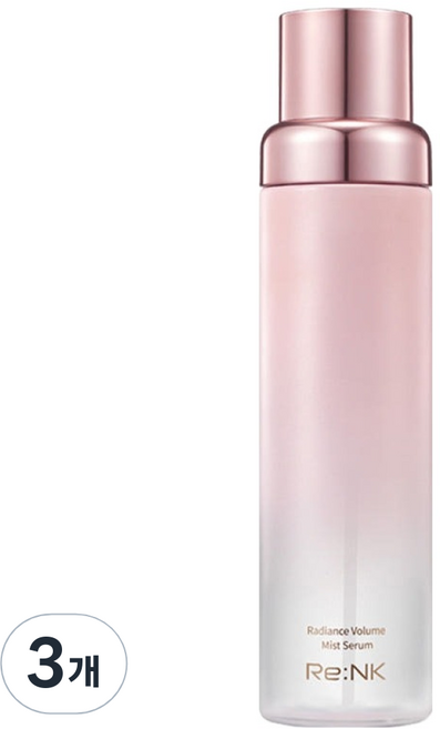 리엔케이 핑크 래디언스 볼륨 미스트 세럼, 3개, 120ml