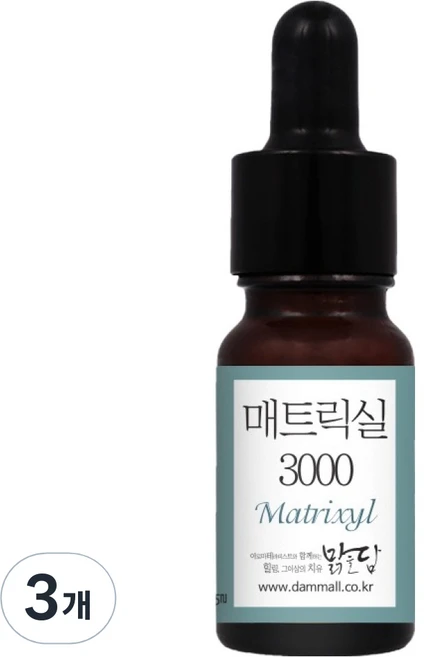 맑을담 매트릭실 3000 원액 앰플, 10ml, 3개 - 쿠팡
