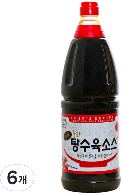 미담채 중화탕수육소스, 2kg, 6개