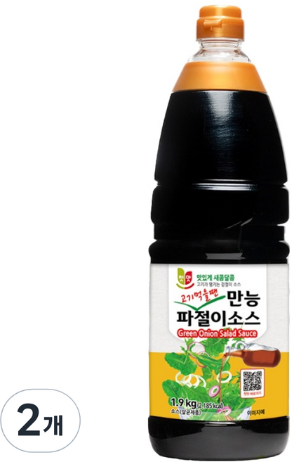 첫맛 만능 파절이 소스, 1.9kg, 2개
