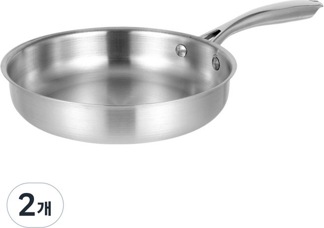 티리티티 스테인리스 프라이팬, 30cm, 2개