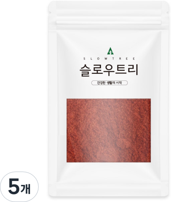 슬로우트리 오미자분말, 5개, 100g