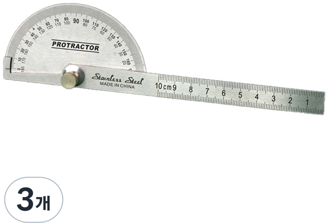 EX-POWER 分度器 10cm EPT-90, 3個
