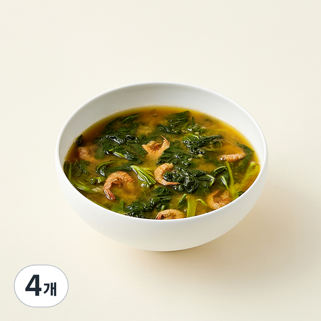 압구정 예향 건새우 아욱국, 650g, 4개