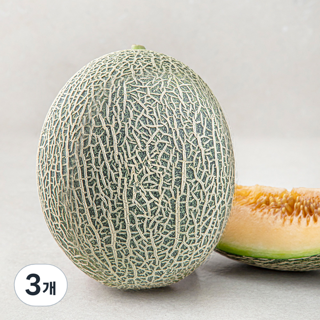 곰곰 고당도 하미과 멜론, 1kg, 3개