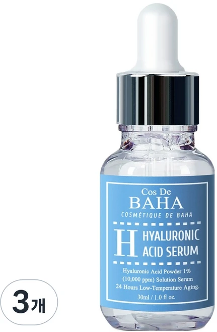 코스드바하 히알루론산 H 세럼, 30ml, 3개 - 쿠팡