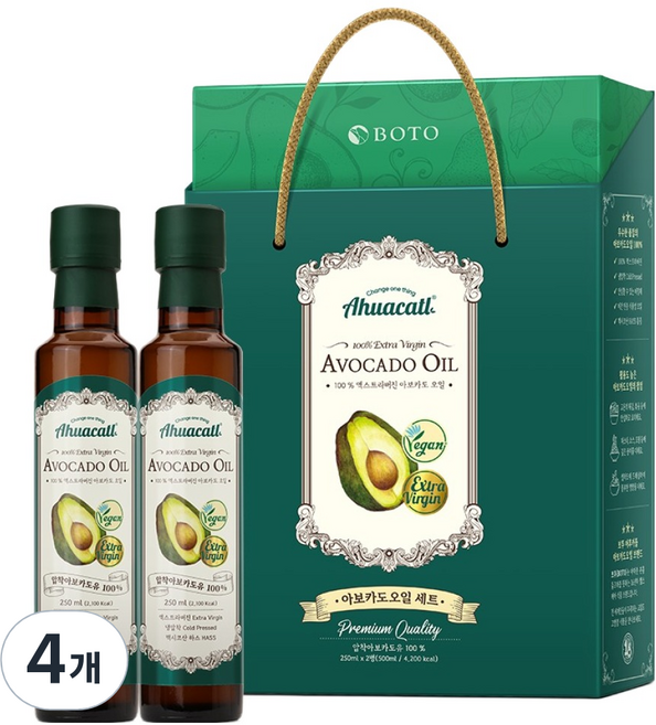 보뚜 아보카도 오일 2개입 선물세트, 500ml, 2세트