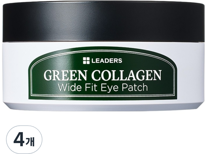 리더스 그린 콜라겐 와이드 핏 아이패치, 4개, 60개입