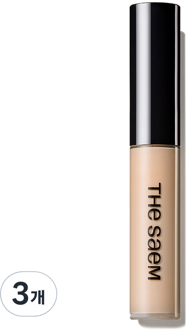 더샘 커버 퍼펙션 팁 리퀴드 컨실러 6.5g, 3개, 내추럴 베이지