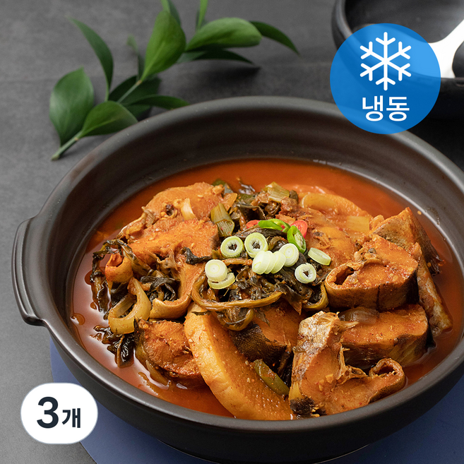 한주먹 시래기 코다리조림 (냉동), 1.05kg, 3개