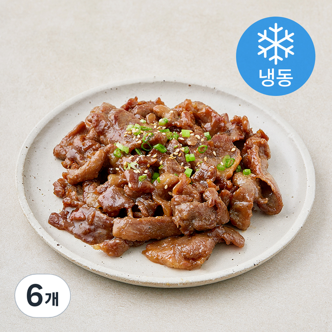 꿀맛나는세상 대구 북성로식 불고기 (냉동), 400g, 6개