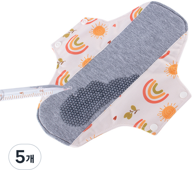 幸福夢想 舒適長者防漏墊 類型2 M 20 x 23 cm, 5個, 1入