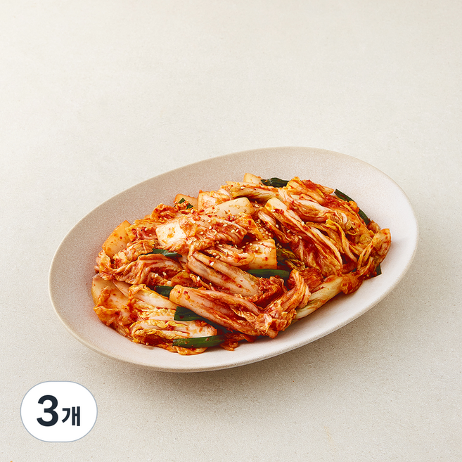 신영식품 정담은김치 매운 겉절이, 1.2kg, 3개