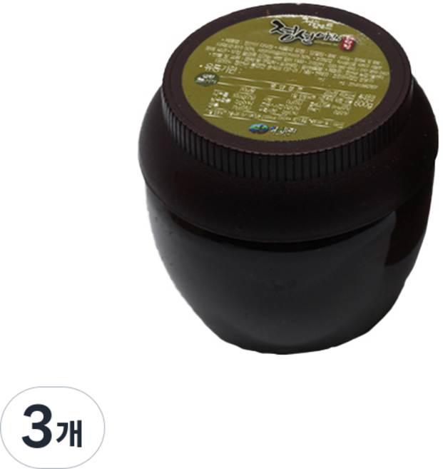 강원 정선 더덕청, 600g, 1개입, 3개