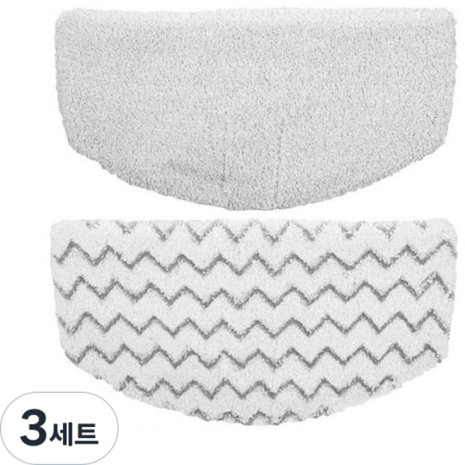 비쎌 스팀청소기 BA-BS2233S 호환 찌든때 걸레 + 일반 걸레, 3세트