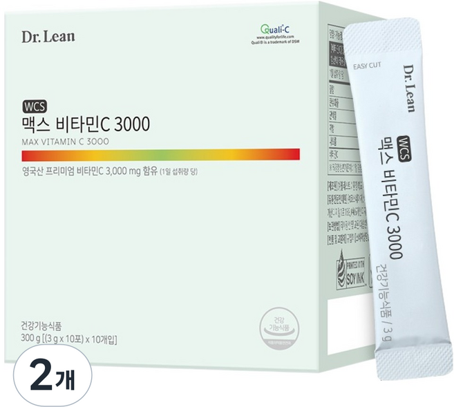 닥터린 WCS 맥스 비타민C 3000 100p, 300g, 2개
