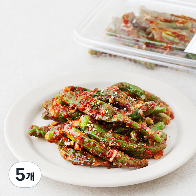 식탁위의사계 꽈리고추찜, 100g, 5개