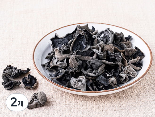 건 목이버섯, 30g, 2개