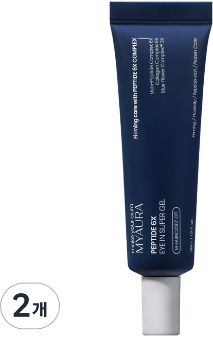 미아우라 펩타이드 6X 아이 인 수퍼 젤, 2개, 30g